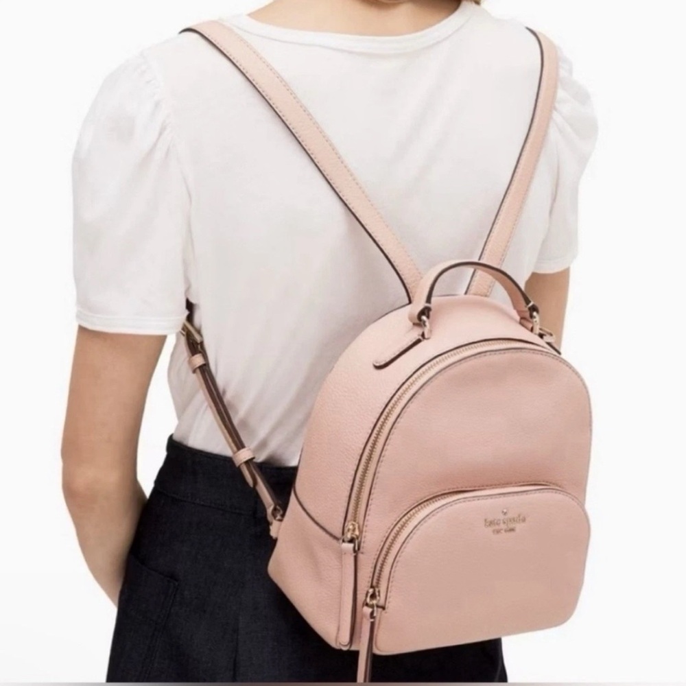 ❤️SOLD❤️ Kate Spade Jackson Blush Pink Leather Backpack - Picture 1 of 8
